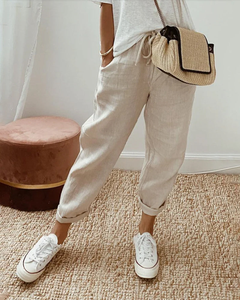 Elegant Comfortable Flowing Trousers