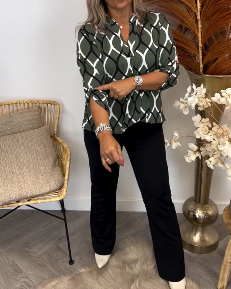 Jennifer | Casual Blouse with Long Sleeves