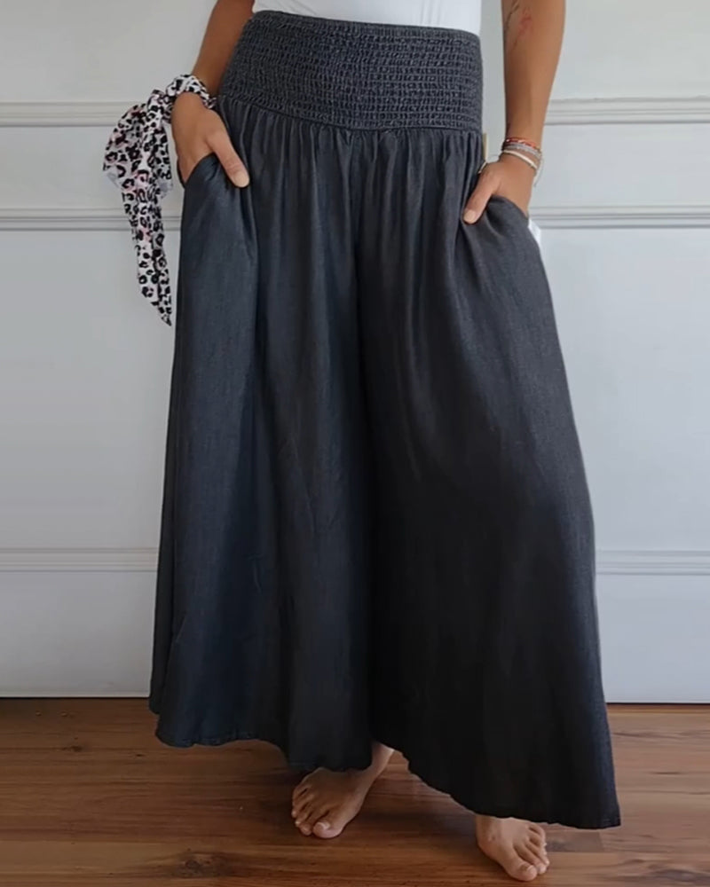 MIRA - Trousers with Elasticated Waist