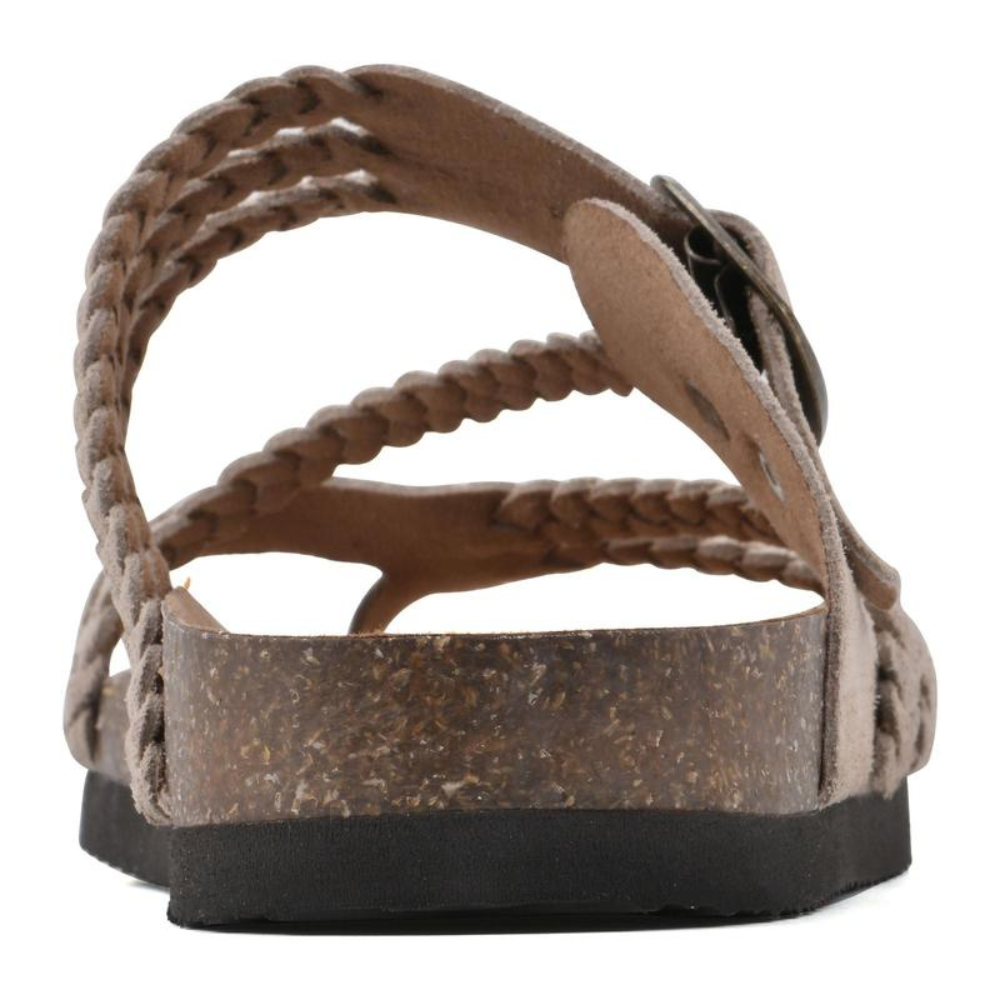 Spencer | Braided Cork Sandals