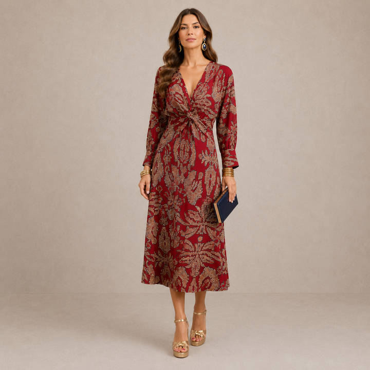 ELOWENA | Patterned midi
