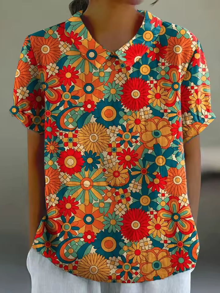 Hazel | Vibrant Blouse