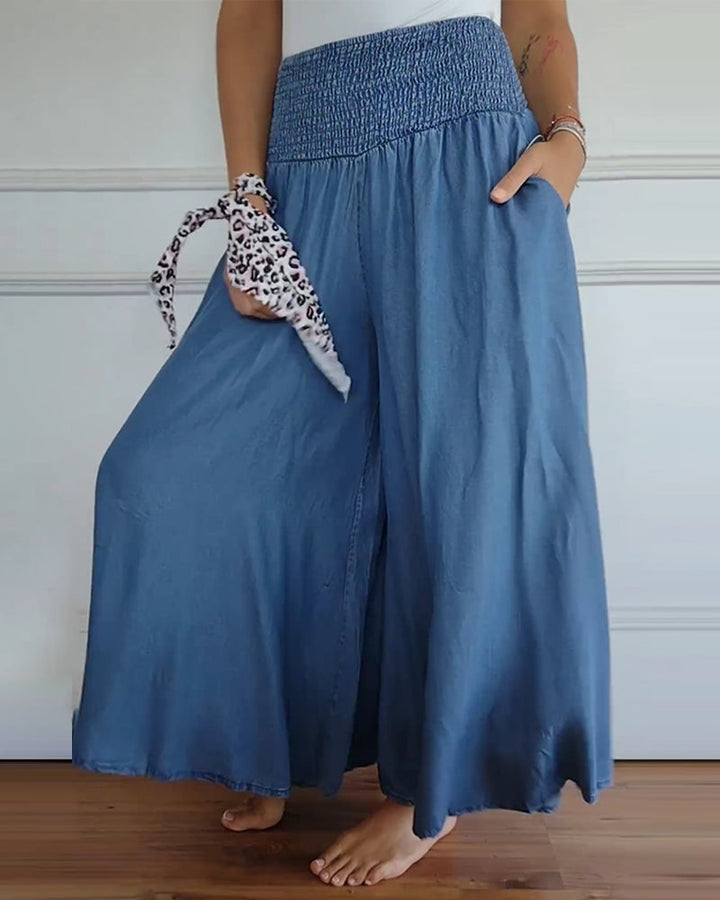 MIRA - Trousers with Elasticated Waist